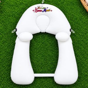 3 side Pillow White